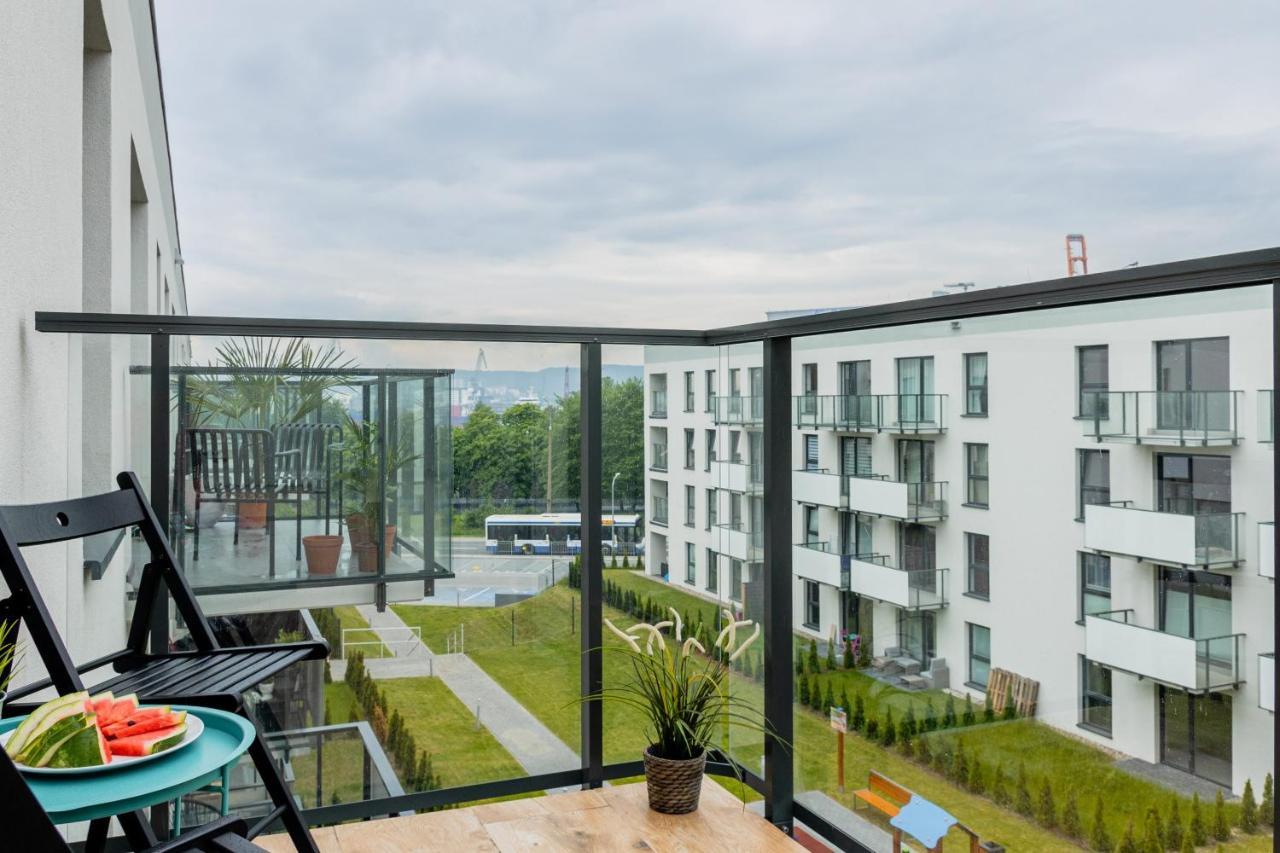Goma Rent Gdynia Nadmorskie Tarasy Z Widokiem Na Morze Esterno foto