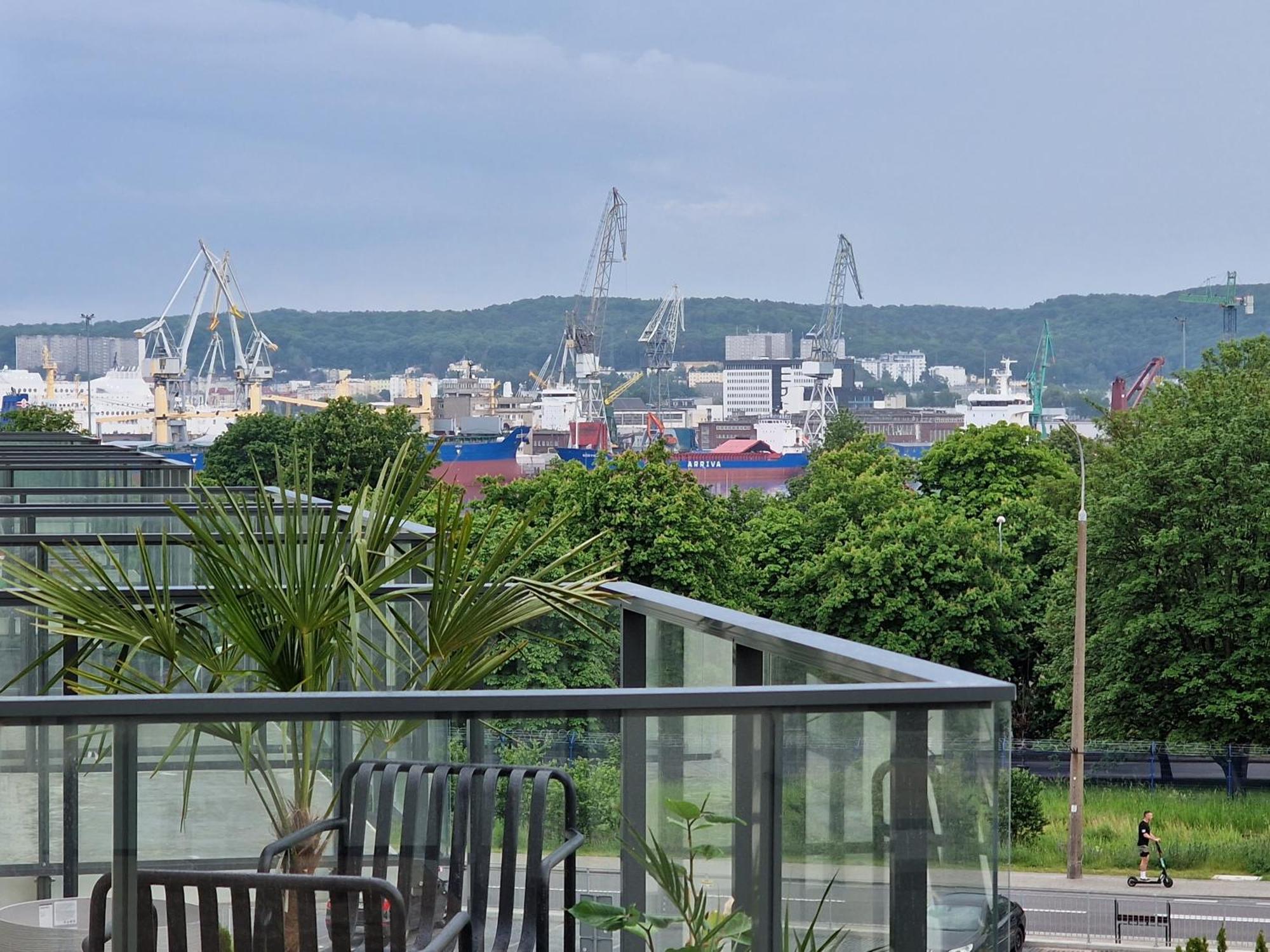 Goma Rent Gdynia Nadmorskie Tarasy Z Widokiem Na Morze Esterno foto